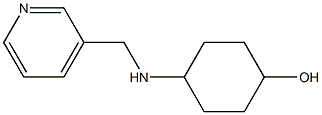 4-[(pyridin-3-ylmethyl)amino]cyclohexan-1-ol Structure