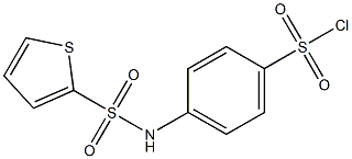 4-[(thien-2-ylsulfonyl)amino]benzenesulfonyl chloride Struktur