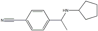  4-[1-(cyclopentylamino)ethyl]benzonitrile