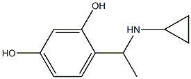 4-[1-(cyclopropylamino)ethyl]benzene-1,3-diol