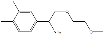  4-[1-amino-2-(2-methoxyethoxy)ethyl]-1,2-dimethylbenzene