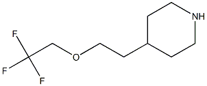 4-[2-(2,2,2-trifluoroethoxy)ethyl]piperidine