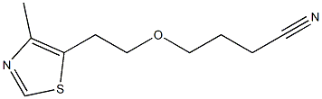 4-[2-(4-methyl-1,3-thiazol-5-yl)ethoxy]butanenitrile