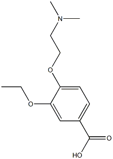 4-[2-(dimethylamino)ethoxy]-3-ethoxybenzoic acid