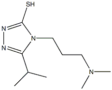 4-[3-(dimethylamino)propyl]-5-(propan-2-yl)-4H-1,2,4-triazole-3-thiol