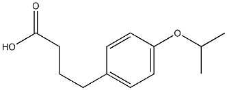 4-[4-(propan-2-yloxy)phenyl]butanoic acid