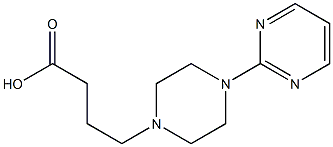 4-[4-(pyrimidin-2-yl)piperazin-1-yl]butanoic acid Structure