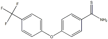 4-[4-(trifluoromethyl)phenoxy]benzene-1-carbothioamide