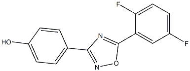 4-[5-(2,5-difluorophenyl)-1,2,4-oxadiazol-3-yl]phenol