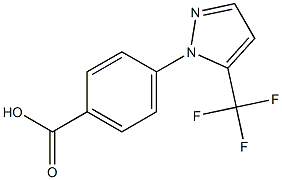  4-[5-(trifluoromethyl)-1H-pyrazol-1-yl]benzoic acid