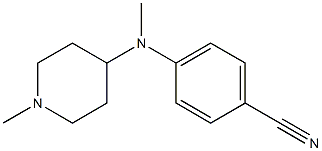  4-[methyl(1-methylpiperidin-4-yl)amino]benzonitrile