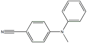 4-[methyl(phenyl)amino]benzonitrile 结构式