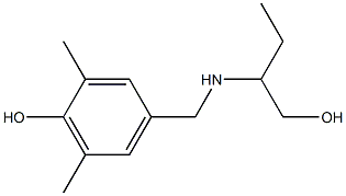 4-{[(1-hydroxybutan-2-yl)amino]methyl}-2,6-dimethylphenol|