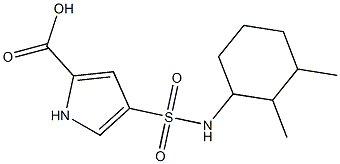 4-{[(2,3-dimethylcyclohexyl)amino]sulfonyl}-1H-pyrrole-2-carboxylic acid