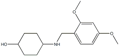 4-{[(2,4-dimethoxyphenyl)methyl]amino}cyclohexan-1-ol|