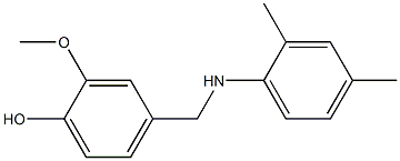 4-{[(2,4-dimethylphenyl)amino]methyl}-2-methoxyphenol Structure