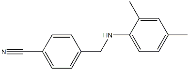 4-{[(2,4-dimethylphenyl)amino]methyl}benzonitrile|