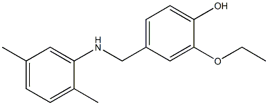 4-{[(2,5-dimethylphenyl)amino]methyl}-2-ethoxyphenol