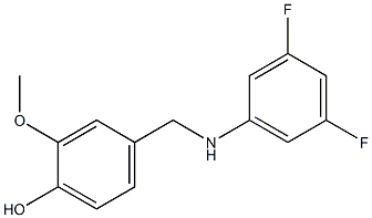 4-{[(3,5-difluorophenyl)amino]methyl}-2-methoxyphenol