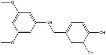  4-{[(3,5-dimethoxyphenyl)amino]methyl}benzene-1,2-diol