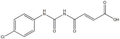 4-{[(4-chlorophenyl)carbamoyl]amino}-4-oxobut-2-enoic acid