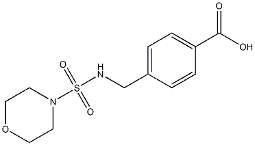 4-{[(morpholine-4-sulfonyl)amino]methyl}benzoic acid