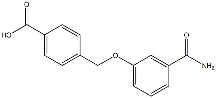 4-{[3-(aminocarbonyl)phenoxy]methyl}benzoic acid