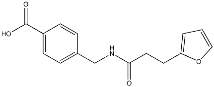 4-{[3-(furan-2-yl)propanamido]methyl}benzoic acid