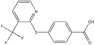 4-{[3-(trifluoromethyl)pyridin-2-yl]sulfanyl}benzoic acid