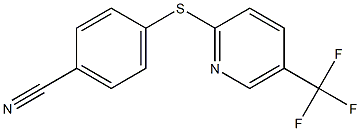  4-{[5-(trifluoromethyl)pyridin-2-yl]sulfanyl}benzonitrile