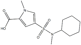 4-{[cyclohexyl(methyl)amino]sulfonyl}-1-methyl-1H-pyrrole-2-carboxylic acid