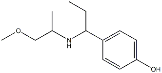 4-{1-[(1-methoxypropan-2-yl)amino]propyl}phenol