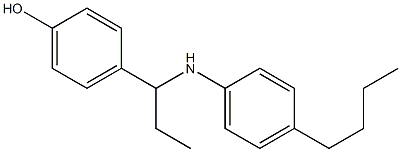  4-{1-[(4-butylphenyl)amino]propyl}phenol