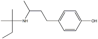  4-{3-[(2-methylbutan-2-yl)amino]butyl}phenol