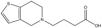 4-{4H,5H,6H,7H-thieno[3,2-c]pyridin-5-yl}butanoic acid Structure