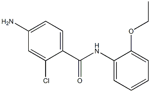 4-amino-2-chloro-N-(2-ethoxyphenyl)benzamide