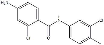 4-amino-2-chloro-N-(3-chloro-4-methylphenyl)benzamide Structure