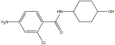 4-amino-2-chloro-N-(4-hydroxycyclohexyl)benzamide