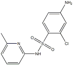 4-amino-2-chloro-N-(6-methylpyridin-2-yl)benzene-1-sulfonamide