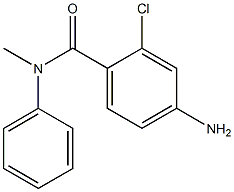 4-amino-2-chloro-N-methyl-N-phenylbenzamide,,结构式