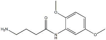 4-amino-N-(2,5-dimethoxyphenyl)butanamide