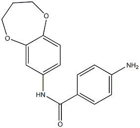 4-amino-N-(3,4-dihydro-2H-1,5-benzodioxepin-7-yl)benzamide