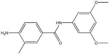  4-amino-N-(3,5-dimethoxyphenyl)-3-methylbenzamide