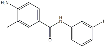 4-amino-N-(3-iodophenyl)-3-methylbenzamide Structure