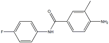 4-amino-N-(4-fluorophenyl)-3-methylbenzamide Structure