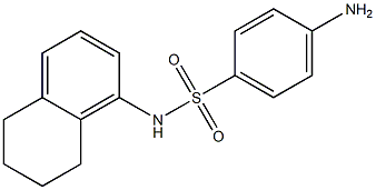  4-amino-N-(5,6,7,8-tetrahydronaphthalen-1-yl)benzene-1-sulfonamide