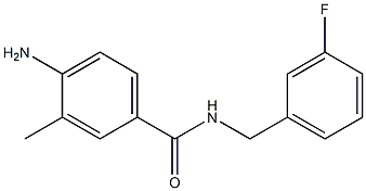 4-amino-N-[(3-fluorophenyl)methyl]-3-methylbenzamide|