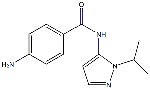  4-amino-N-[1-(propan-2-yl)-1H-pyrazol-5-yl]benzamide