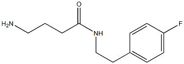 4-amino-N-[2-(4-fluorophenyl)ethyl]butanamide