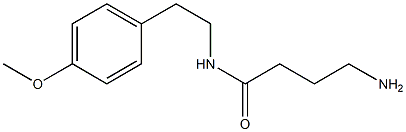 4-amino-N-[2-(4-methoxyphenyl)ethyl]butanamide